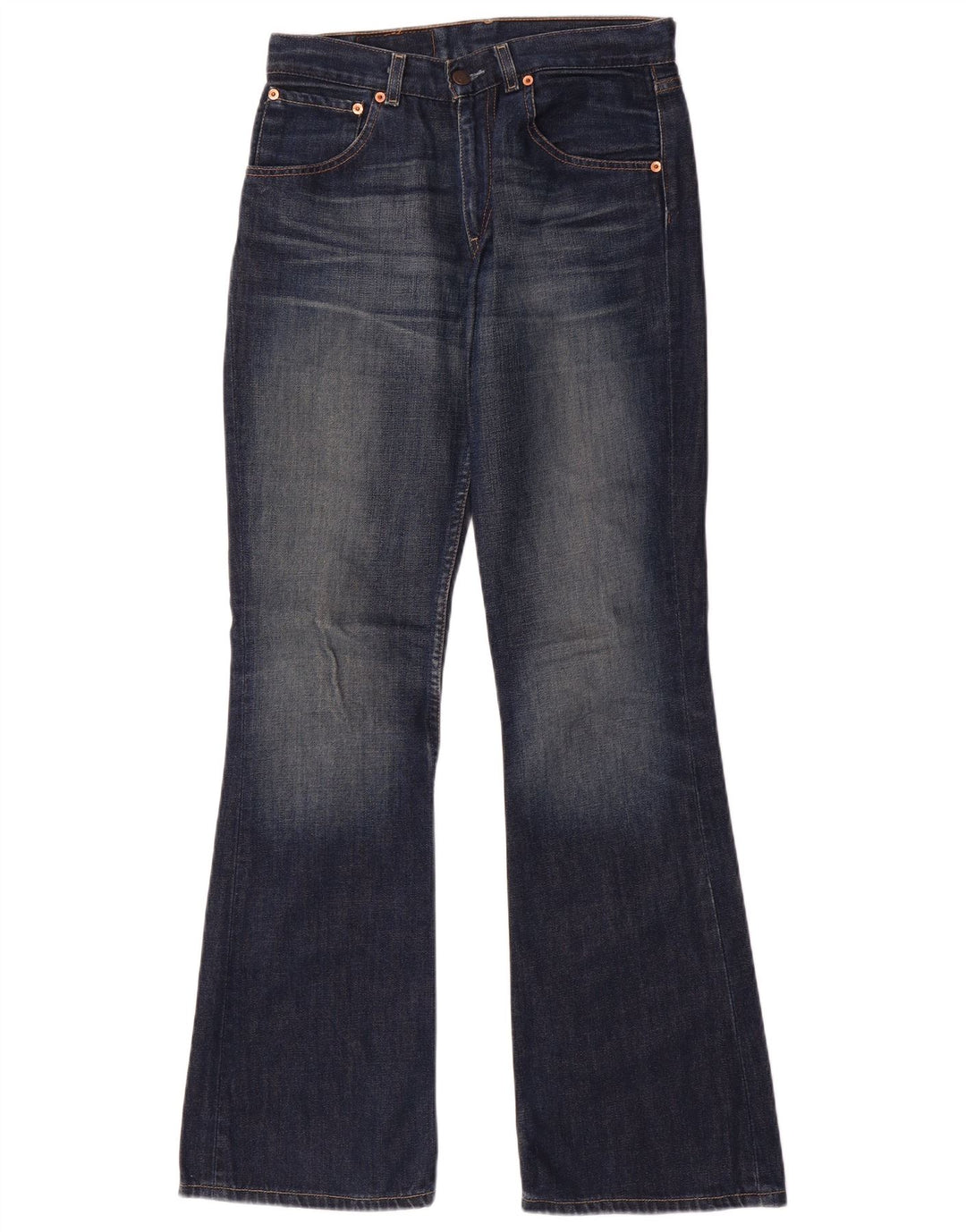 Calça jeans masculina Levi's 525 Bootcut W29 L34 azul marinho algodão