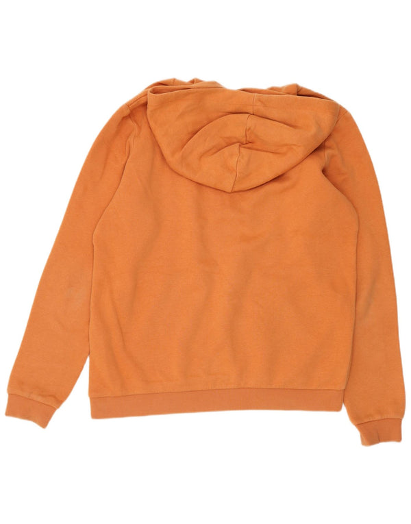 Suéter gráfico com capuz Jack & Jones Boys 13-14 anos algodão laranja