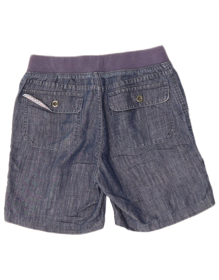 Shorts chino feminino LEE Natural Fit W28 algodão azul marinho médio