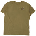 Camiseta masculina Under Armour grande algodão cáqui