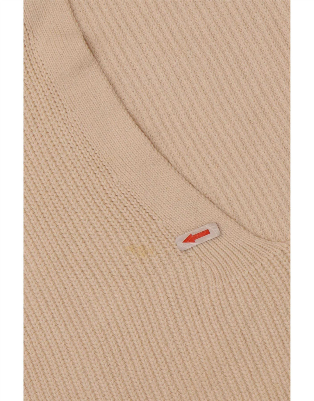 Regata masculina Marks & Spencer com colete médio de algodão bege