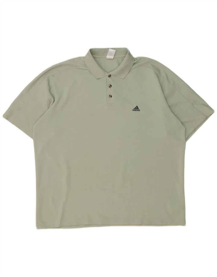 Camisa Polo Masculina Adidas XL Verde Poliéster
