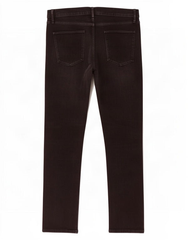 Marks & Spencer Mens Jeans Slim W36 L31 Algodão Preto