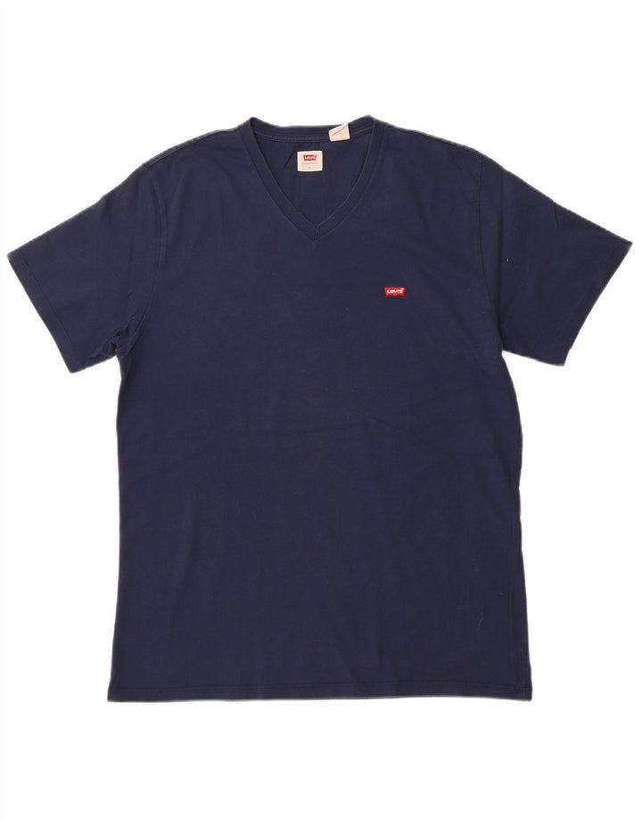 Camiseta masculina LEVI'S grande azul marinho