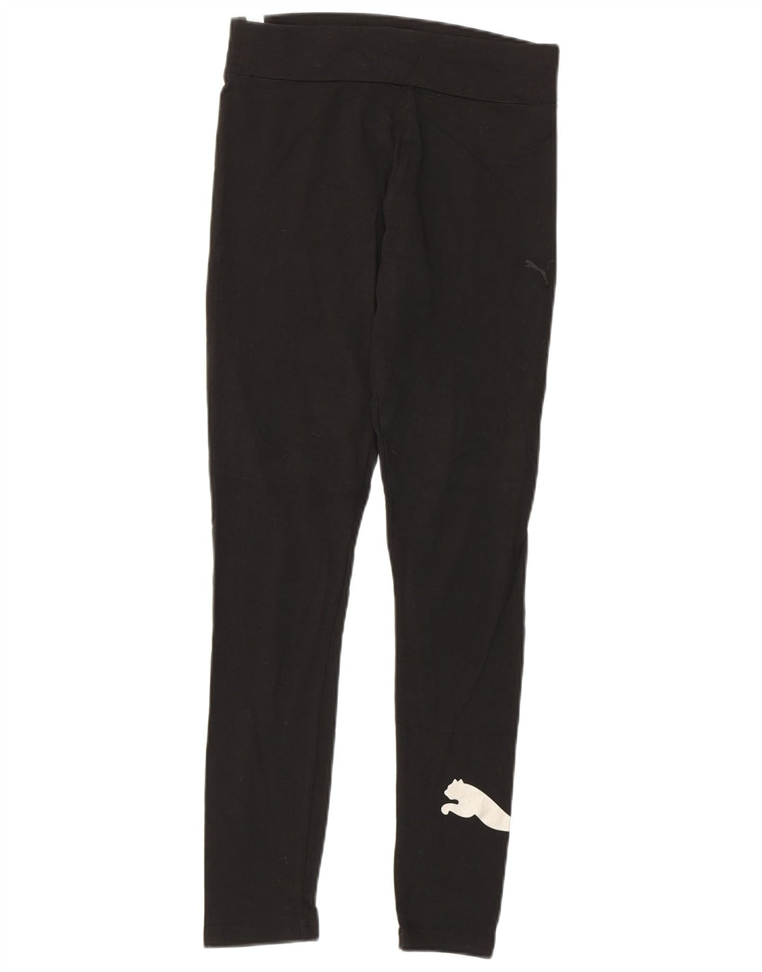 Leggings Puma Feminino UK 12 Médio Algodão Preto