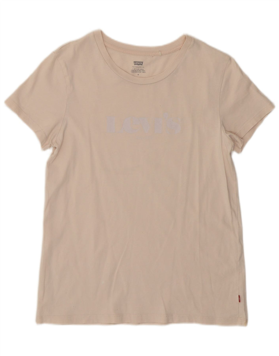 Camiseta feminina Levi's UK 12 rosa médio