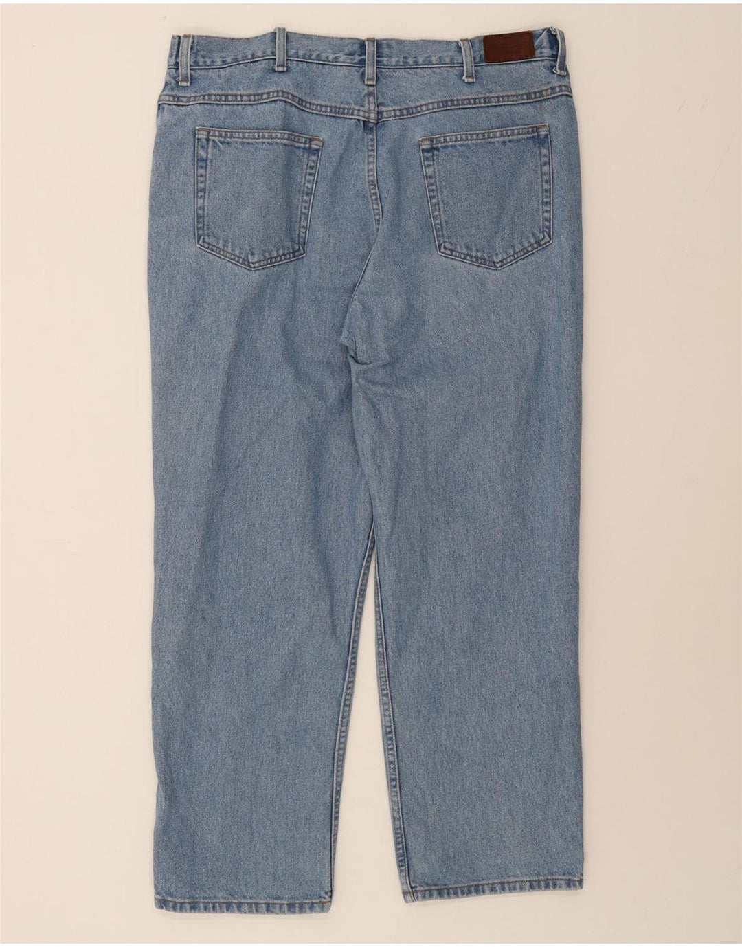 L.L.BEAN Mens Straight Jeans W38 L29 Blue Cotton Vintage L.L.Bean and Second-Hand L.L.Bean from Messina Hembry 