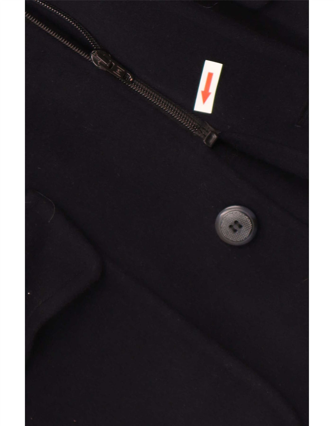 Sobretudo masculino do Yachting Club IT 50 grande lã azul marinho