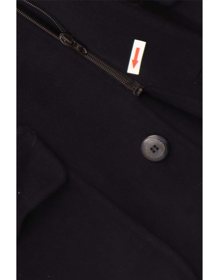 Sobretudo masculino do Yachting Club IT 50 grande lã azul marinho