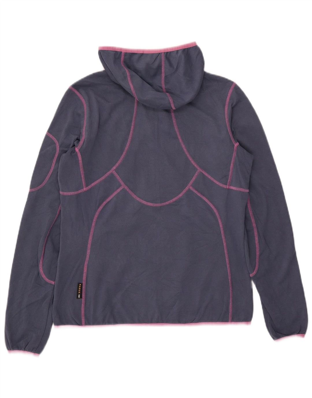 Jaqueta feminina Jack Wolfskin com capuz e moletom Reino Unido 12/14 azul médio