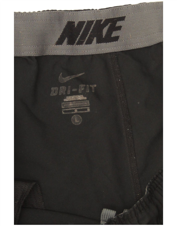 Nike Mens Dri Fit Sport Shorts Grande Poliéster Preto