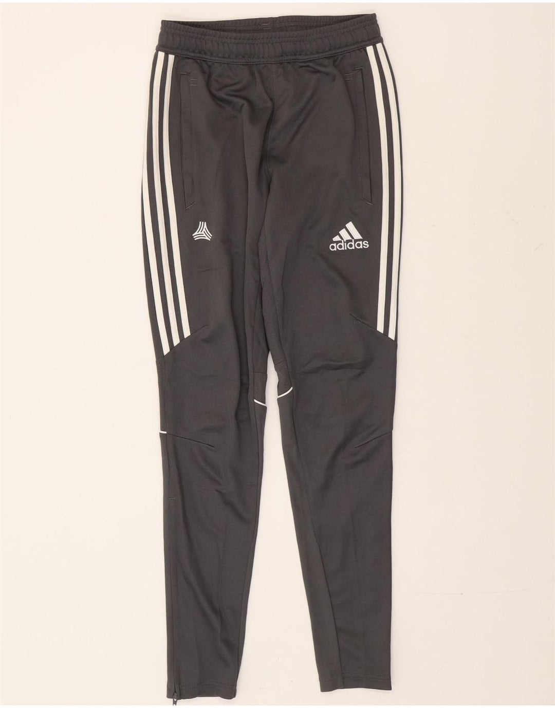 Calça Adidas Mens Treino XS Poliéster Cinza