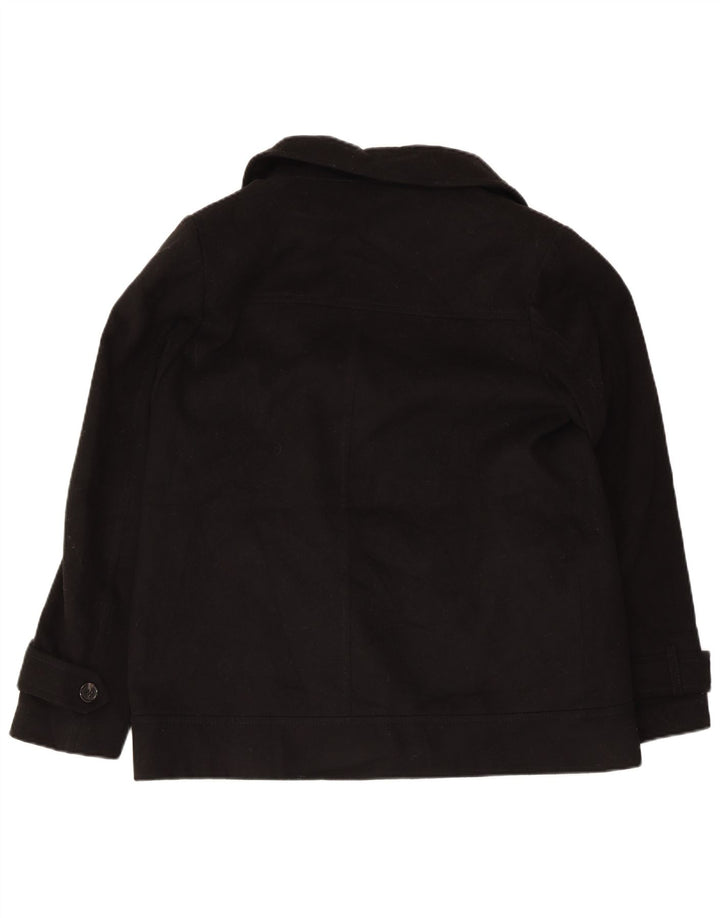 Casaco feminino Marks & Spencer Pea UK 14 grande preto