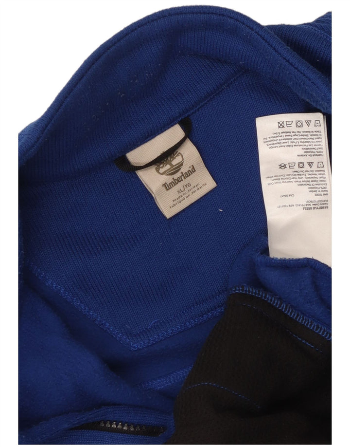 Timberland Mens Treino Top Jacket XL Azul Poliéster