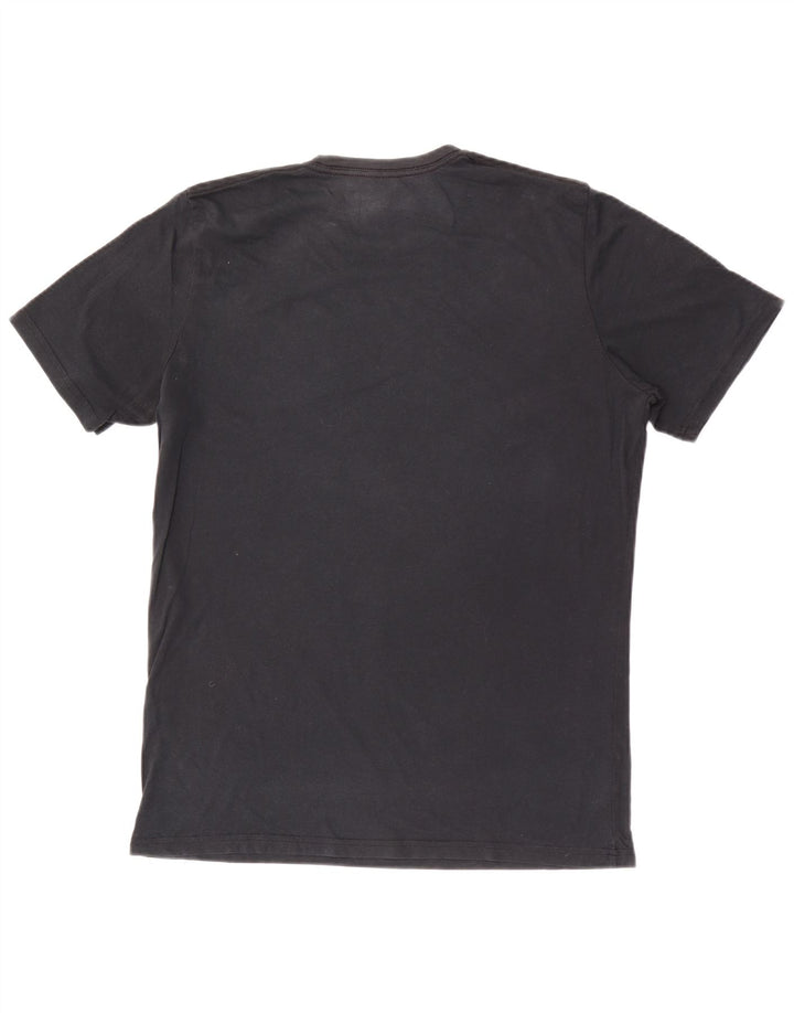 Camiseta gráfica masculina Under Armour Top médio preto