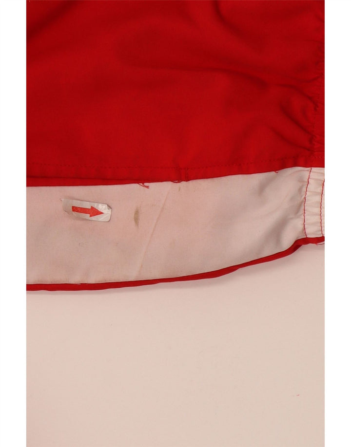 Champion Mens Treino Top Jacket XL Vermelho Colorblock Poliéster