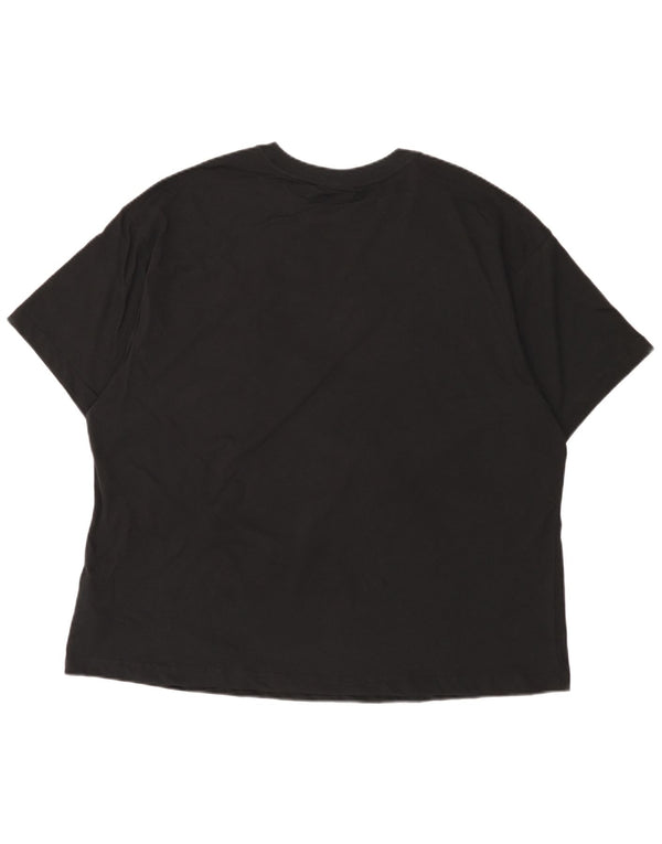 Camiseta Nike Feminina Oversized Top UK 18 XL Algodão Preto