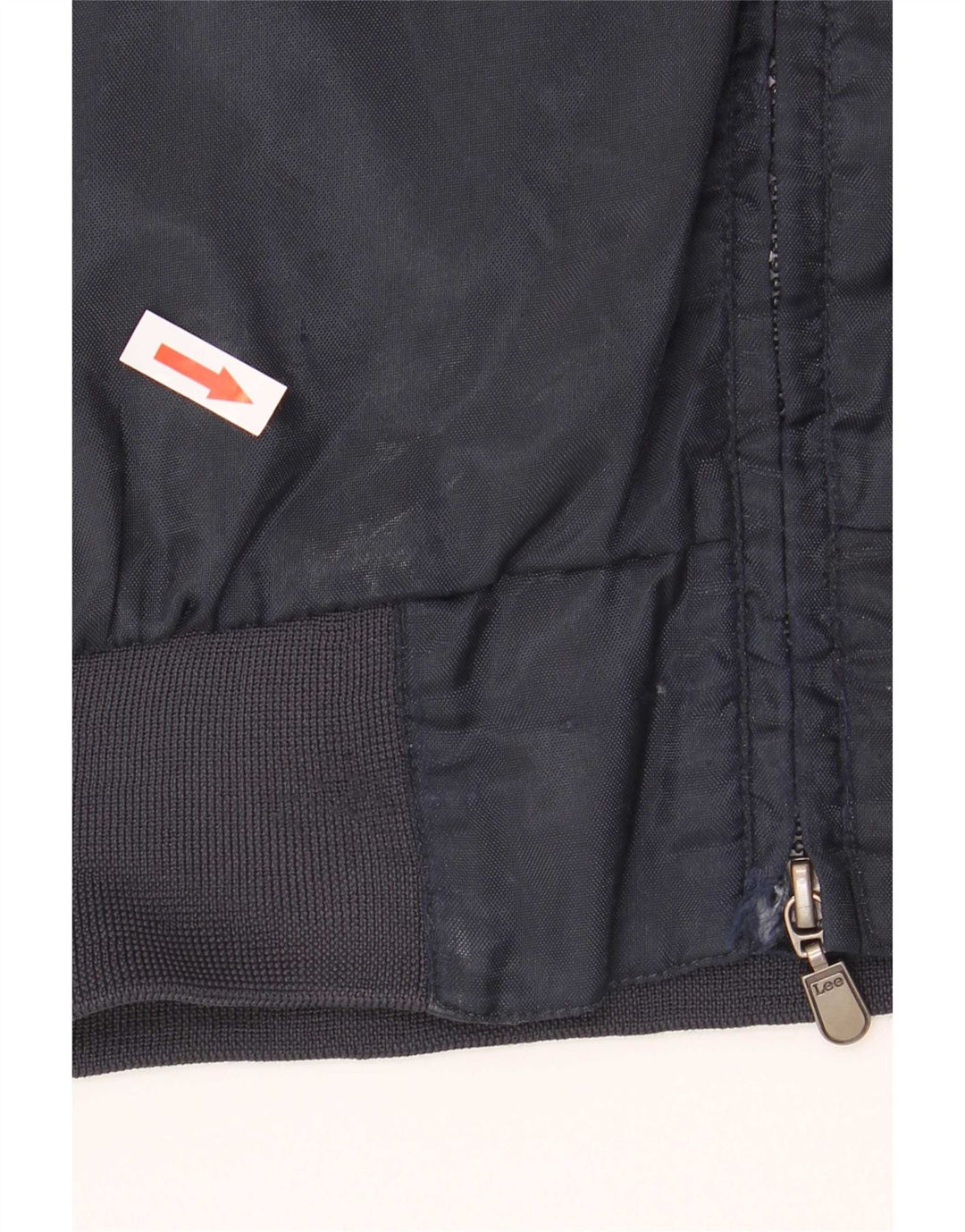 Jaqueta bomber masculina Lee UK 36 pequena. Azul marinho