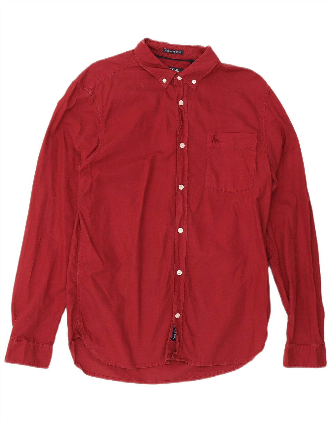 Camisa masculina Jack Wills vermelho médio