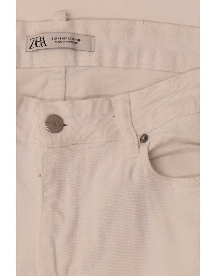 Zara Mens Slim Jeans EU 46 XL W36 L30 Branco