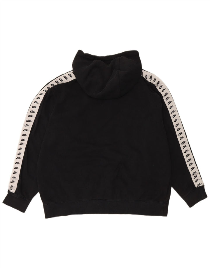 NIKE Mens Hoodie Jumper XL Algodão Preto