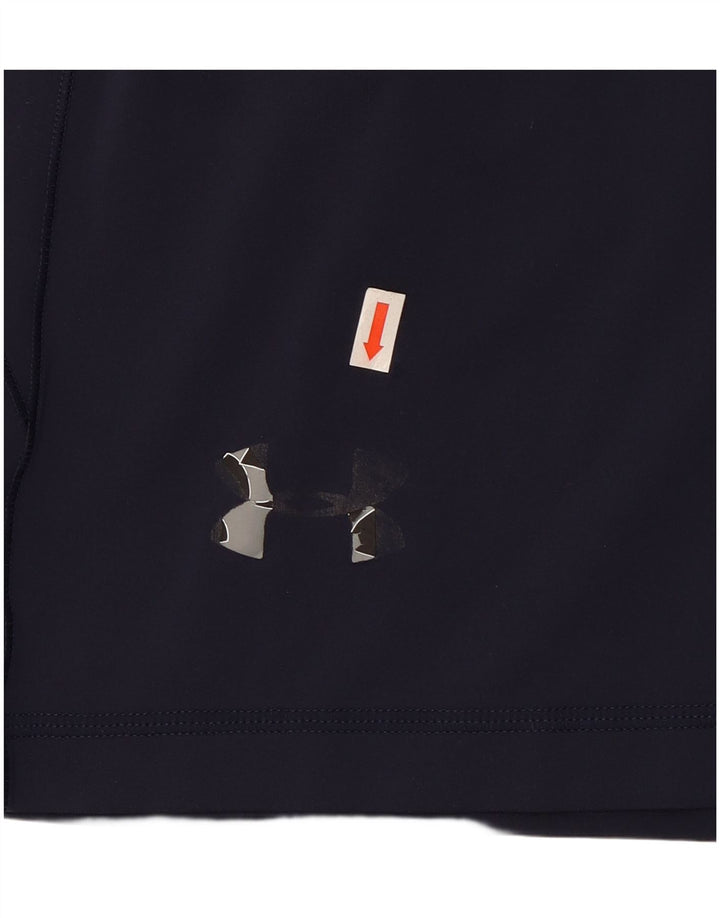 Under Armour Mens Heat Gear Sport Shorts Médio Poliéster Azul Marinho