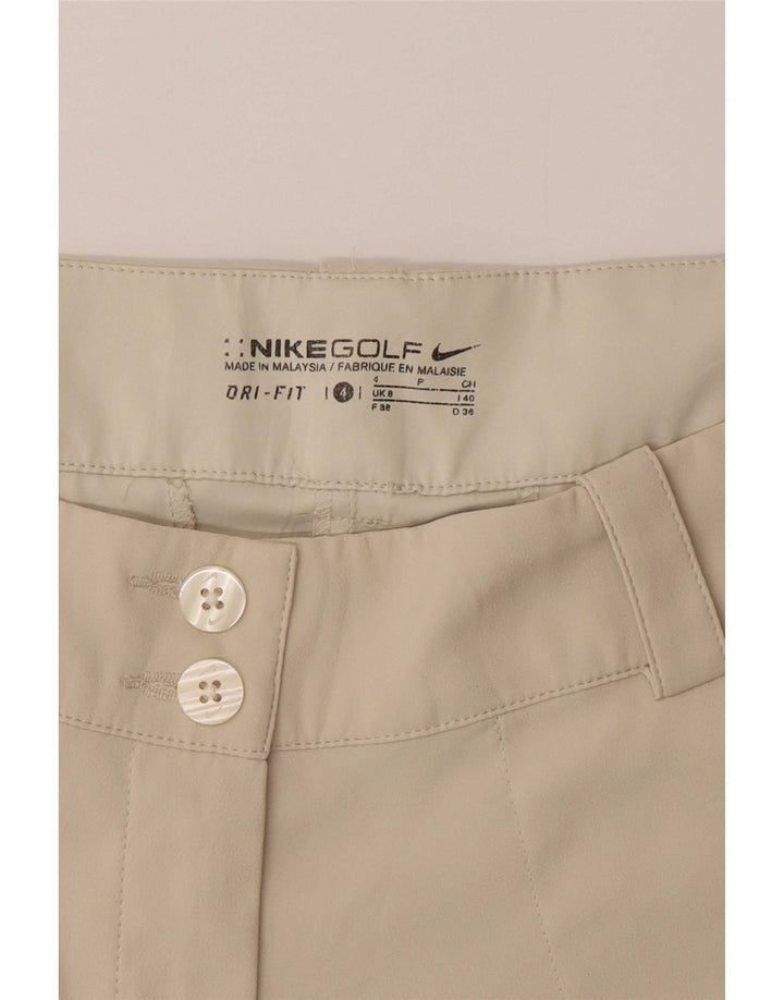 Shorts Nike Masculino Dri Fit Chino UK 8 Pequeno W30 Poliéster Bege
