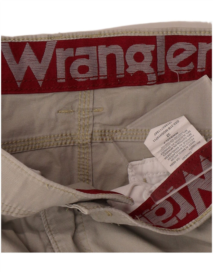 Shorts cargo masculino WRANGLER W32 algodão cinza médio