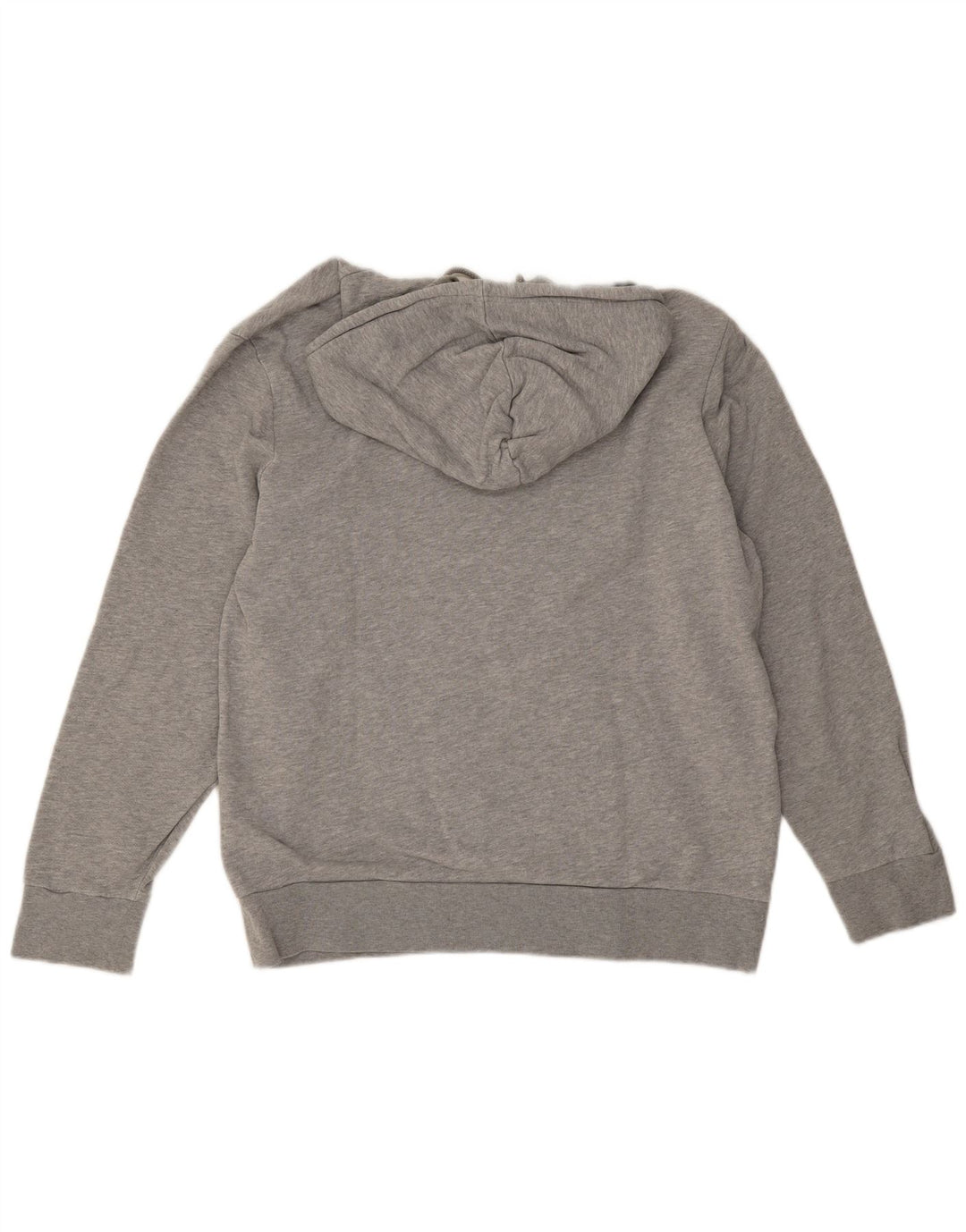 Suéter com capuz gráfico masculino Levi's grande algodão cinza