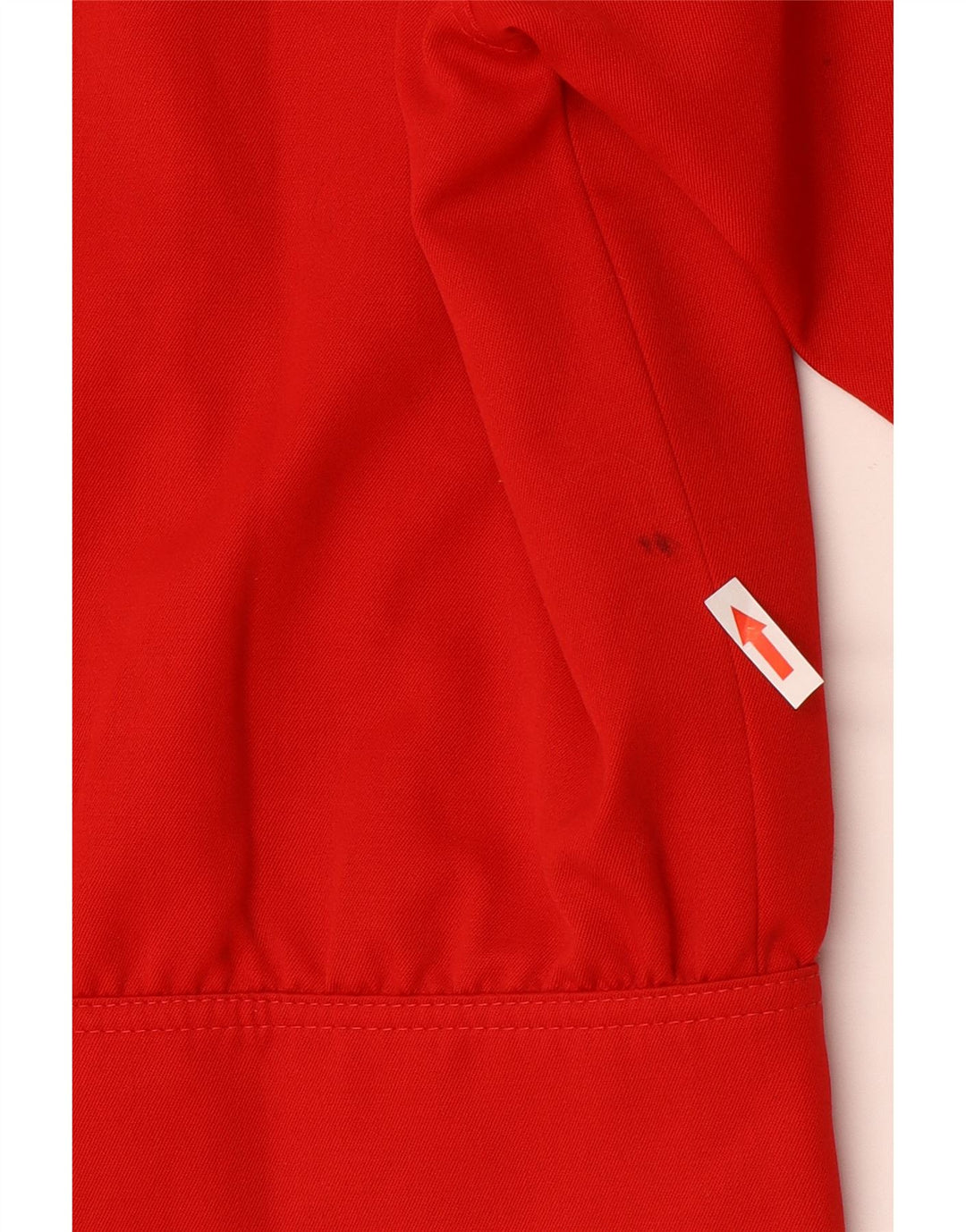 Jaqueta bomber feminina vintage com peito duplo IT 42 lã vermelha média