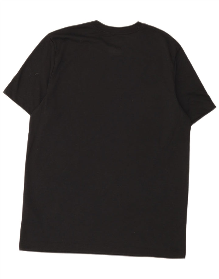 Camiseta Nike Masculina Dri Fit Graphic Top Médio Preto Poliéster
