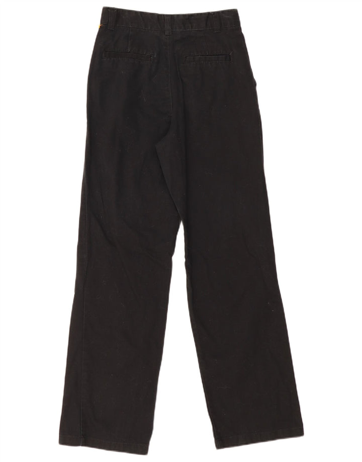 Calça Chino Reta Menino IZOD 13-14 Anos W26 L28 Algodão Preto