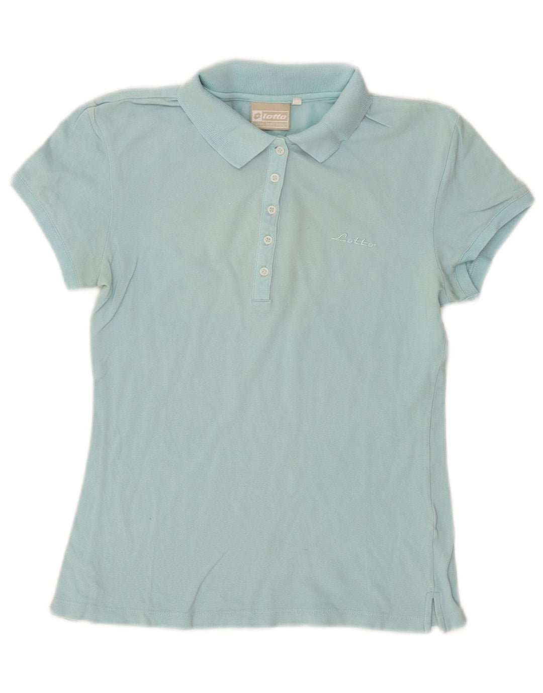 Camisa polo feminina Lotto UK 14 grande azul