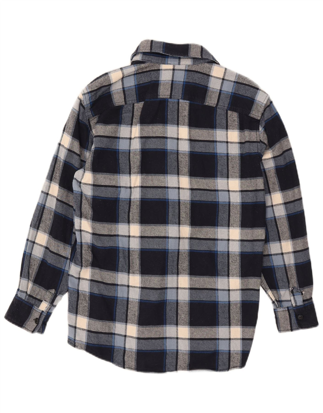 Camisa masculina de flanela Gap XS azul algodão xadrez