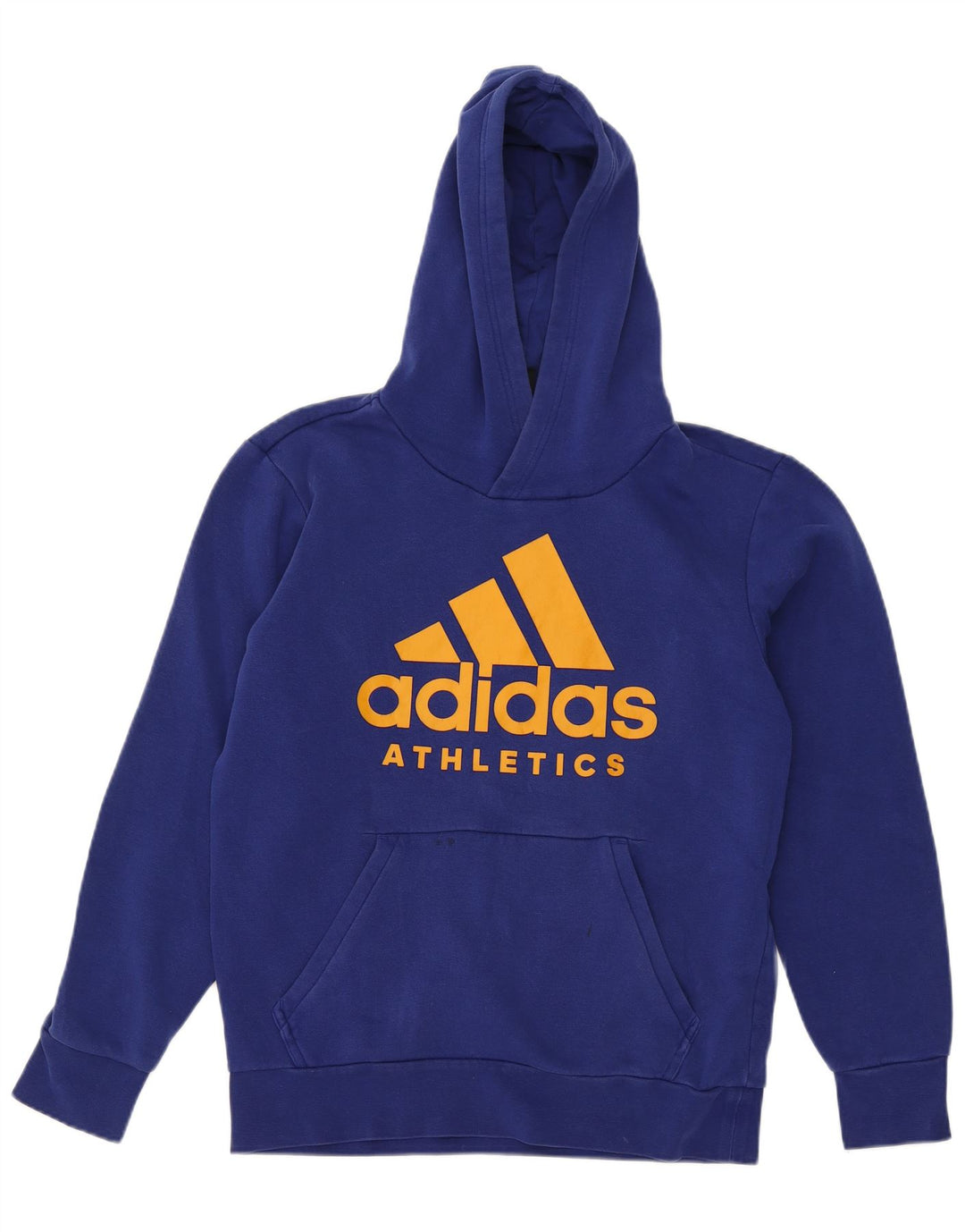 Adidas Mens Graphic Hoodie Jumper Médio Azul