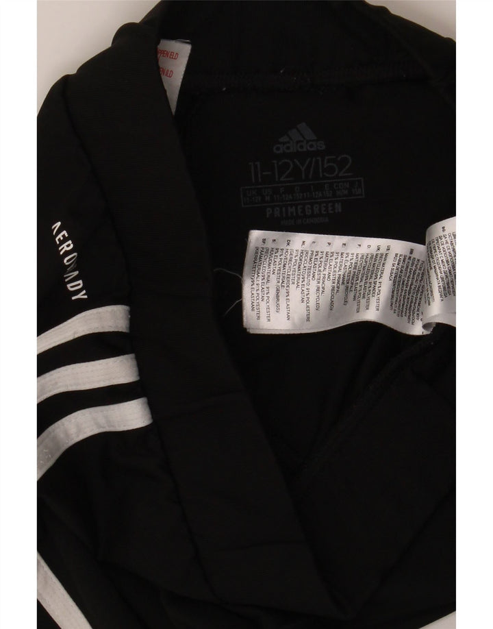 Leggings ADIDAS Aeroready Menina 11-12 Anos Preto Poliéster