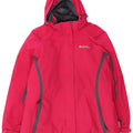 Jaqueta corta-vento feminina Mountain Warehouse com capuz grande tamanho UK 18 XL rosa