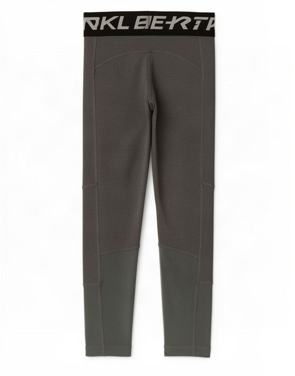 Leggings Nike Dri Fit Graphic para meninas 8-9 anos pequeno cinza colorblock