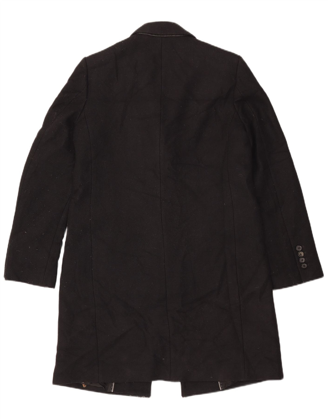 Sobretudo feminino Zara Manteco UK 12 médio preto