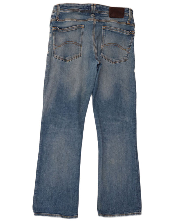 Tommy Hilfiger Masculino Bootcut Jeans W32 L30 Azul Algodão