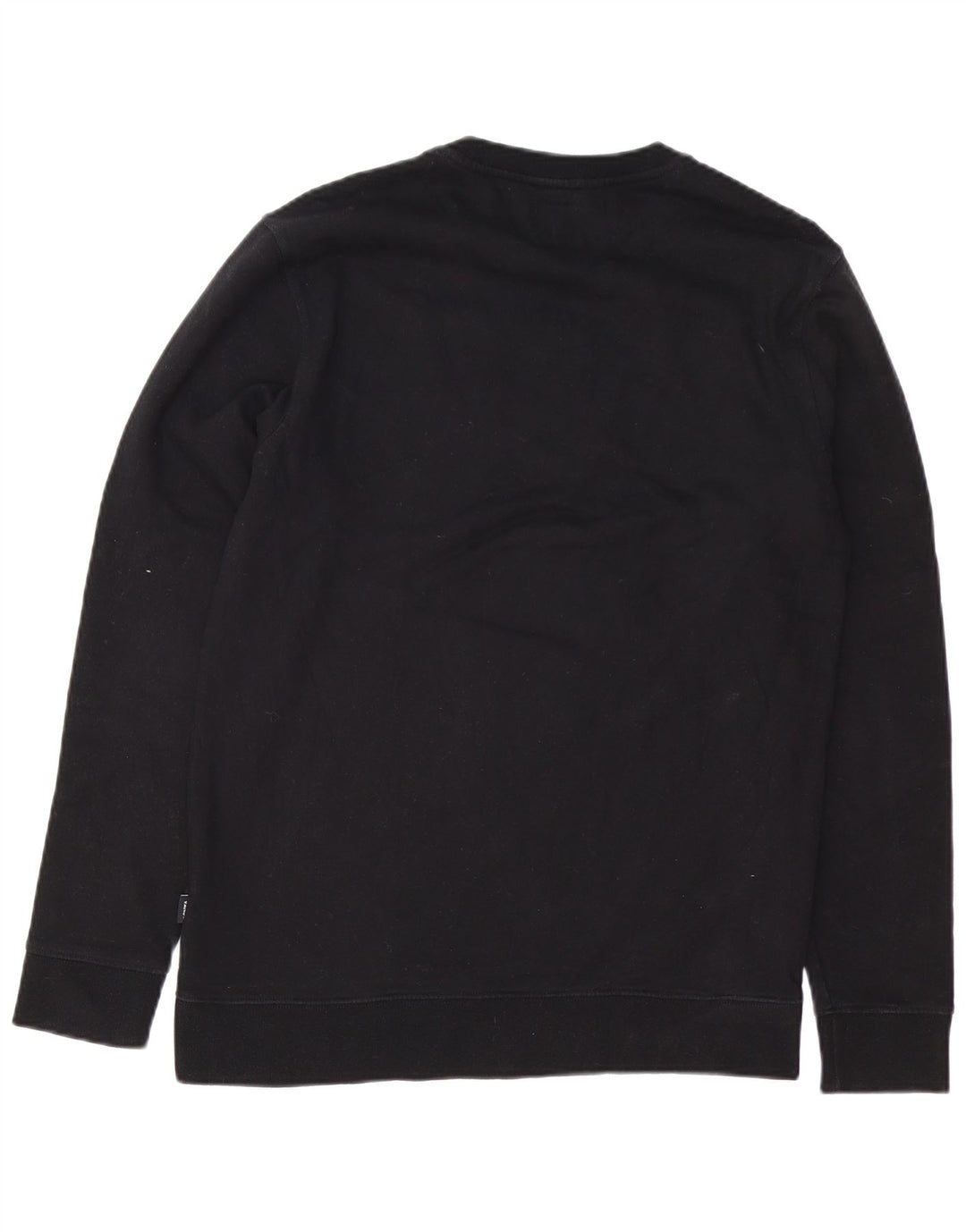 Vans Mens Graphic Moletom Jumper Médio Algodão Preto