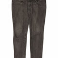 Jeans skinny feminino Diesel W32 L30 algodão cinza