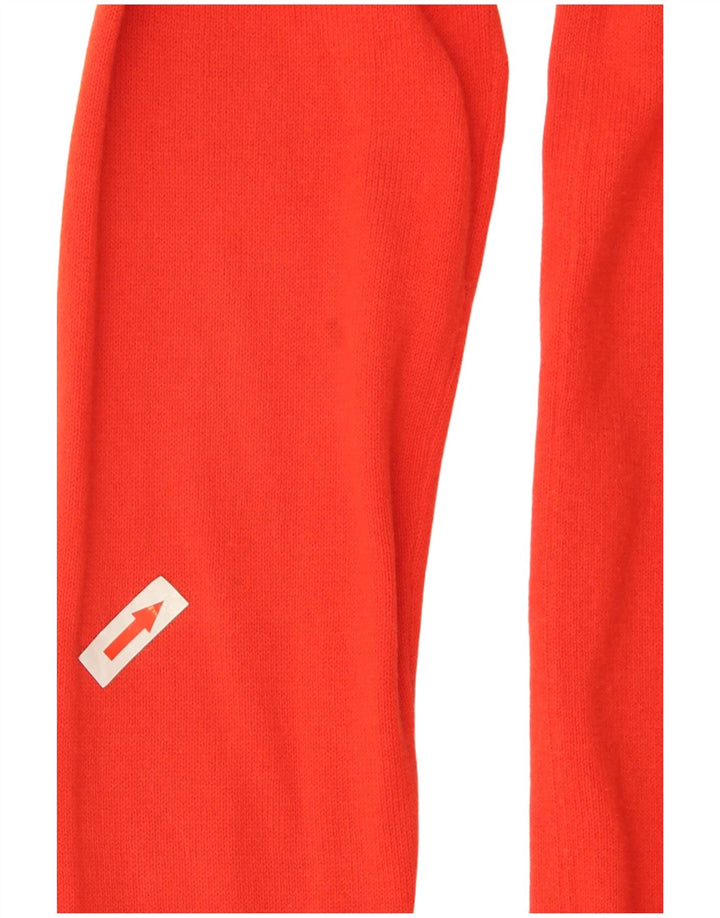 Suéter cardigã feminino Zara Reino Unido 10 pequeno vermelho
