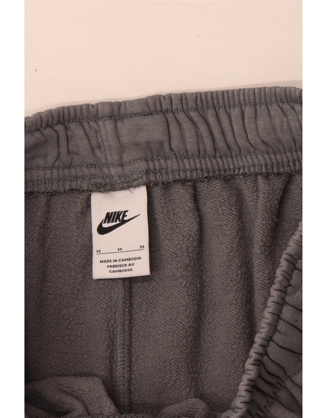 Nike Mens Cargo Calças de treino Joggers cinza médio algodão