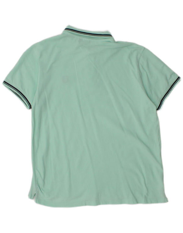 Camisa polo masculina Sergio Tacchini verde médio