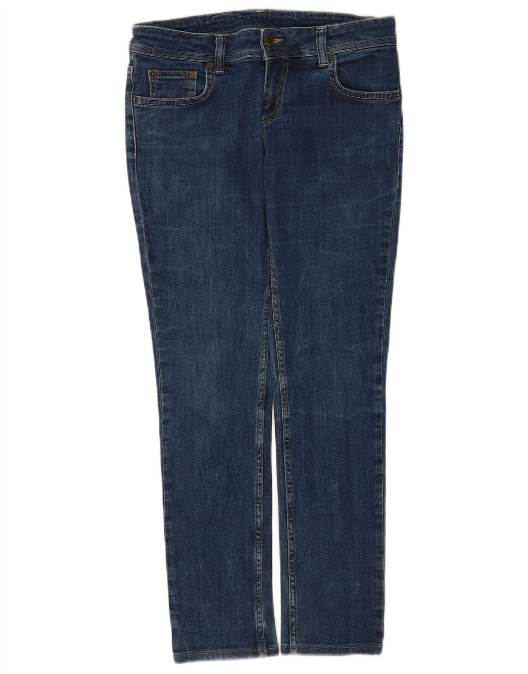 Iceberg Jeans Slim Feminino W28 L28 Algodão Azul