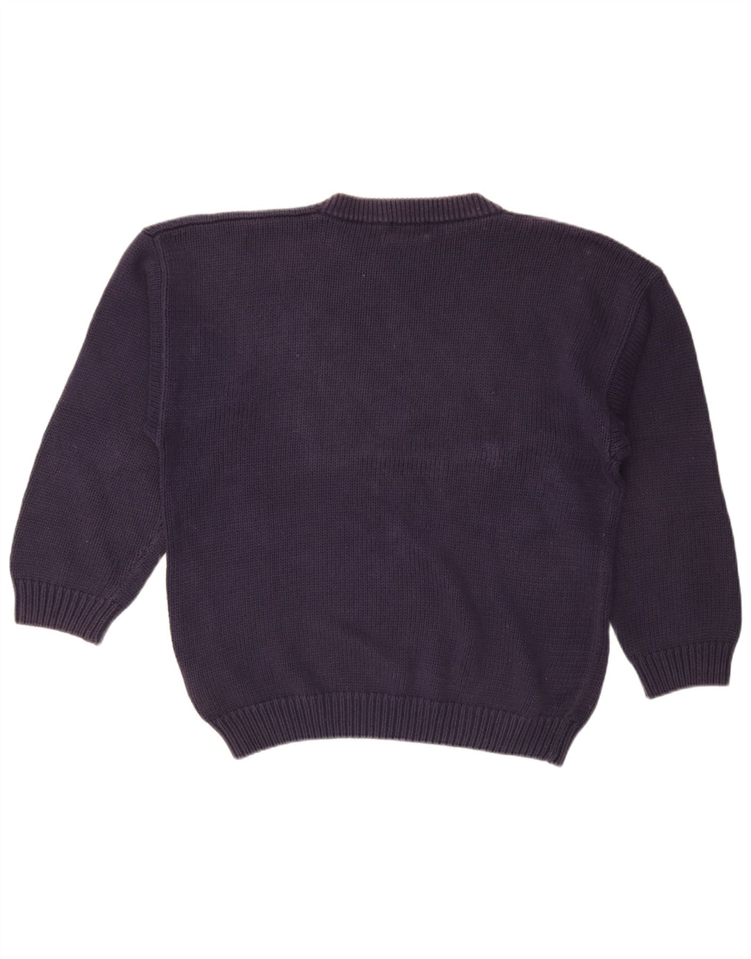 Suéter masculino St. Bernard com gola redonda grande azul marinho Argyle/Diamante