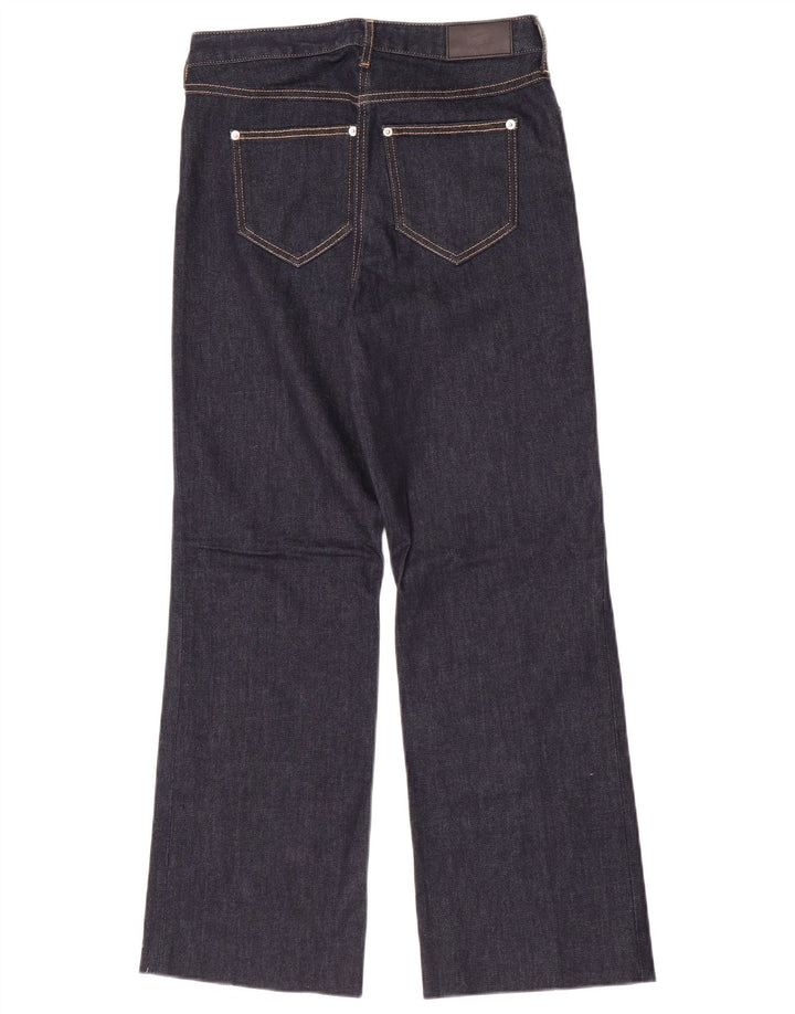 Calça Jeans Bootcut Feminina Lacoste Tamanho 36 Pequeno W28 L29 Azul Marinho Algodão