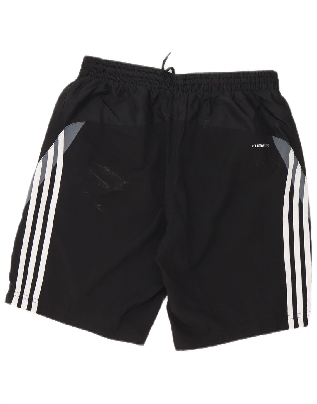 Adidas Mens Climalite Sport Shorts Pequeno Poliéster Colorblock Preto