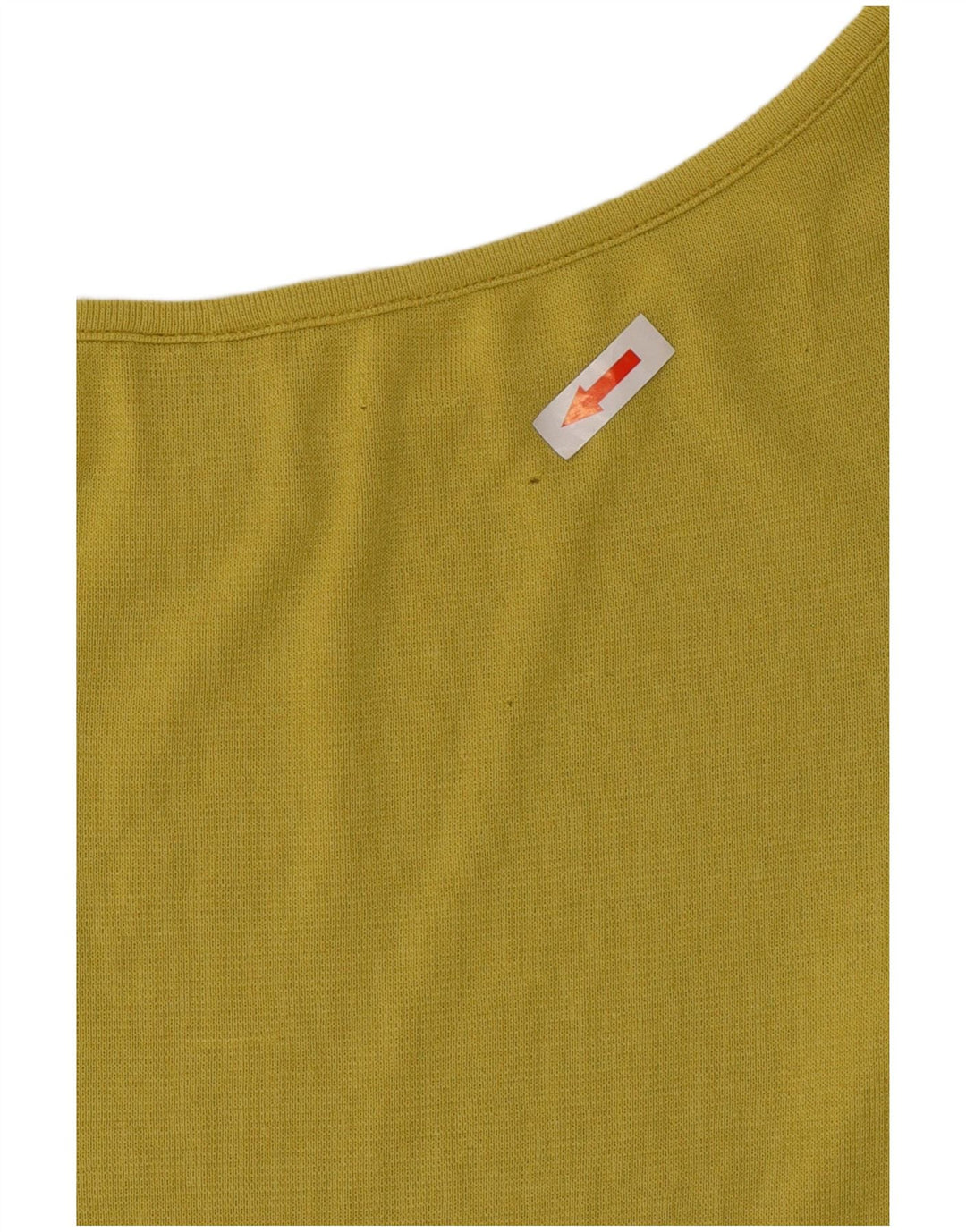 Top feminino Stefanel manga 3/4 Reino Unido 14 verde médio